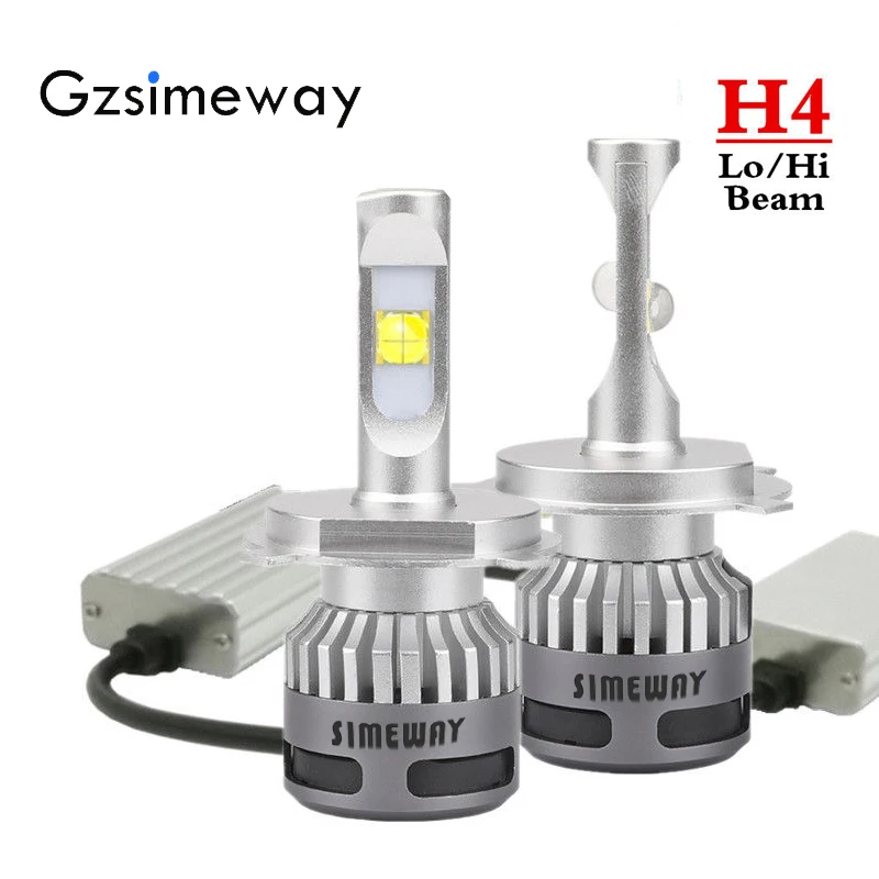 Car Turbo LED H4 headlight H7 55W H11 H1 HB3 Bulbs 9005 9006 HIR2 H8 P70 6000K Replacement Bulb D2H D2S D1S D4S auto LED 12v 24V