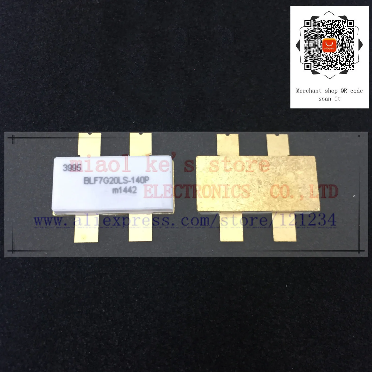 [1pcs]100%Original: BLF7G20LS-140P BLF7G20LS-140P,112 BLF7G20LS-140P,118 [ RF FET LDMOS 65V 17.5dB 60W 1.81GHz~1.88GHz SOT1121B