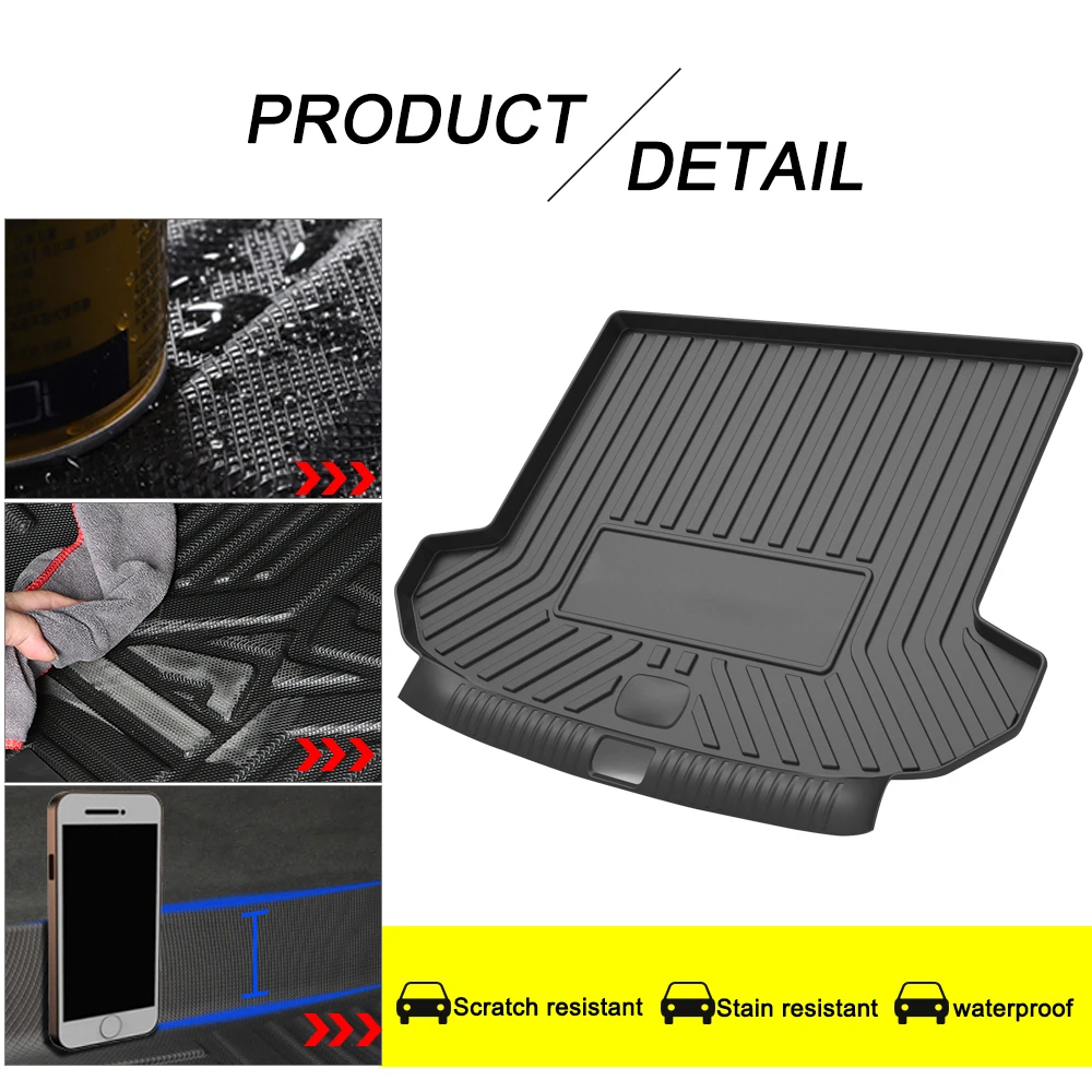 Trunk Mat For Kia Sportage 2011-2012 2013 2014 2015 2016 Car Waterproof Non-Slip Custom Rubber 3D Car Accessories