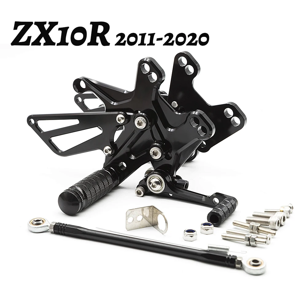 

ZX-10R Motorcycle Rearset For Kawasaki ZX10R ZX 10R 2011 2012 2014 15 16 17 18 2019 2020 2021 2022 Rear Set Footpeg Footrest Peg