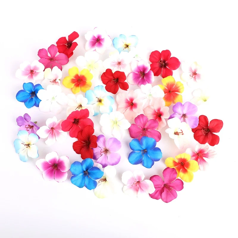 20 Pieces DIY Candy Box Wedding Decorative Flowers Home Decoration Accessories Artificial Flowersscrapbooking Christmas Cherry