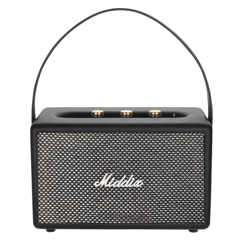 

MIDDIX M5 wooden retro bluetooth speaker outdoor portable subwoofer high quality home computer speaker music center caixa de som