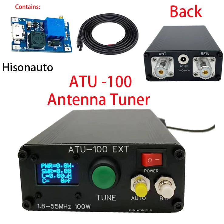 Imagem -02 - Hisonauto-sintonizador de Antena Automático por N7ddc 7x7 Firmware Programado Smt Soldado Chip Kits Faça Você Mesmo Atu100 Atu100 1.850mhz