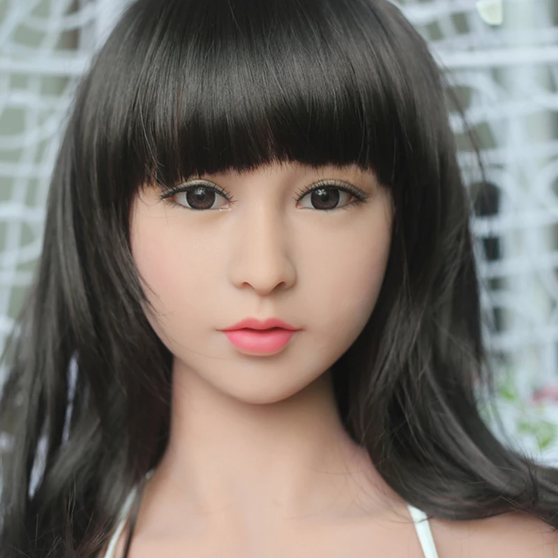 

MIDYUID Japanese Adult 3D Sex Toys Lifelike TPE Sex Doll Heads with m16 Connector (Head Only)