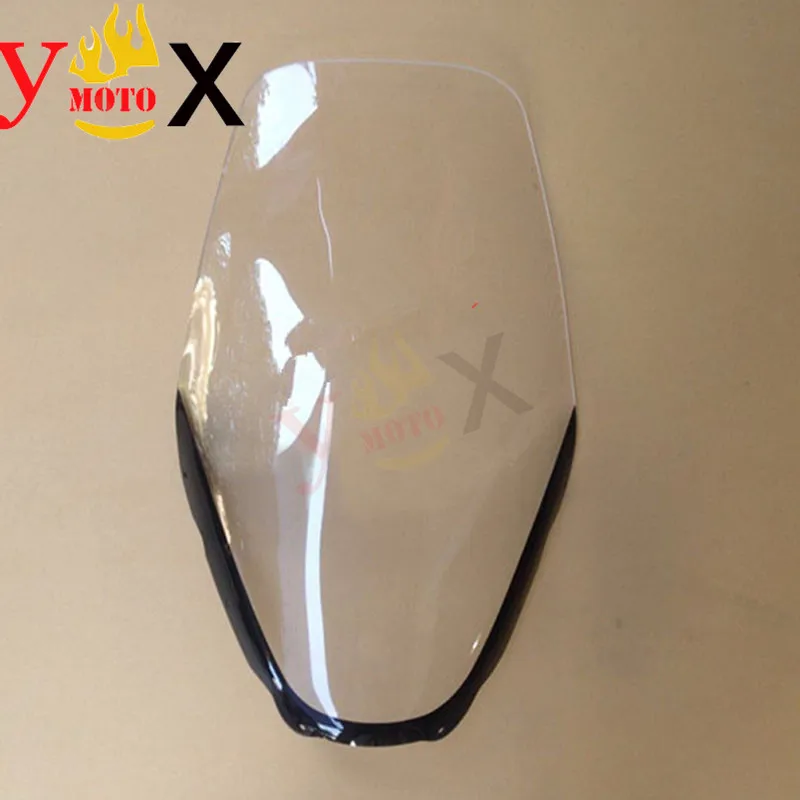 Scooter Motorcycle ABS Clear Windshield Windscreen Deflector Front Wind Glass Airflow For YAMAHA Majesty YP250 YP1 1993