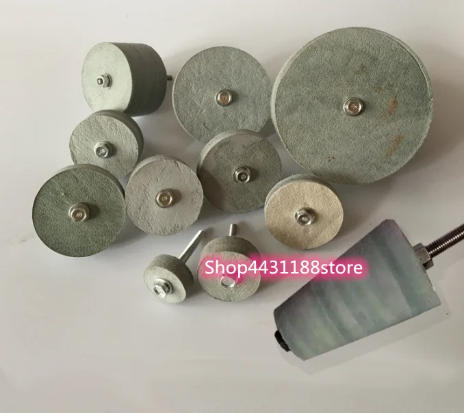 80*6mm High-glass polishing tool Cowhide polishing wheel jade mirror polishing elephant leather wheel imported polished