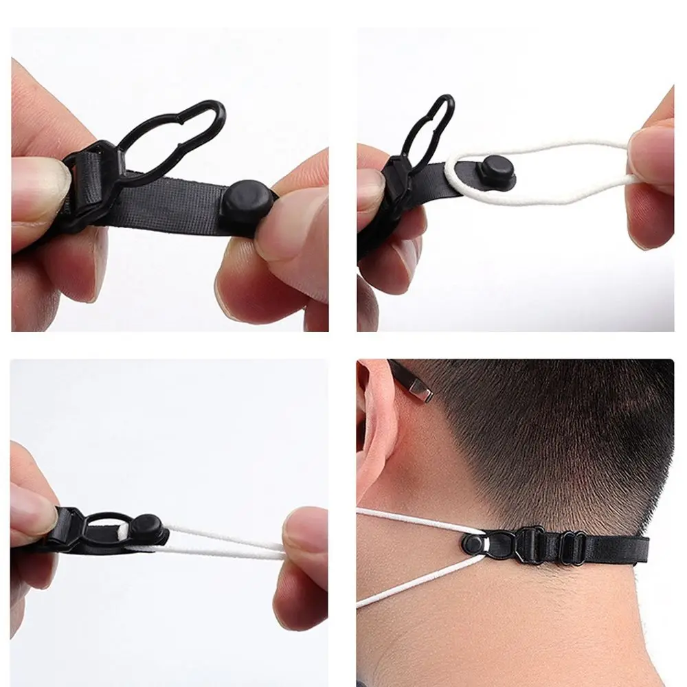 Elastic Ears Auxiliary Clasp Headwear Wearing Masks Extension Strap Ear Protector Extender Artifact Loose Tight Mask Adjusting