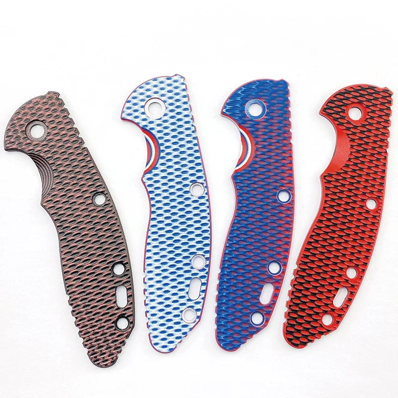 

1 piece Multicolor G10 Knife Handle Grip Patches for Rick Hinderer knives XM18 3.5” DIY Scales Accessories Material Parts XM-18