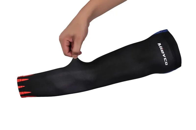Sport Arm Hülse Kompression Manguito Rockbros Radfahren Sommer UV Schutz Fahrrad Manschetten Volleyball Tattoo Abdeckung Luvas Ciclismo – Detail 8