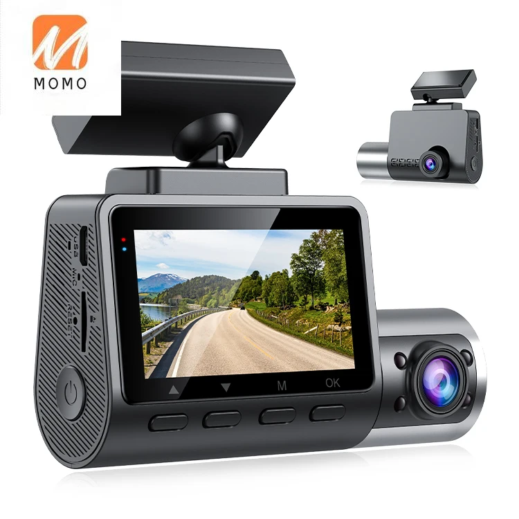 3 Channel 1080P Full HD IR Car Camera DVR Recorder Black Box DashCam AD-516