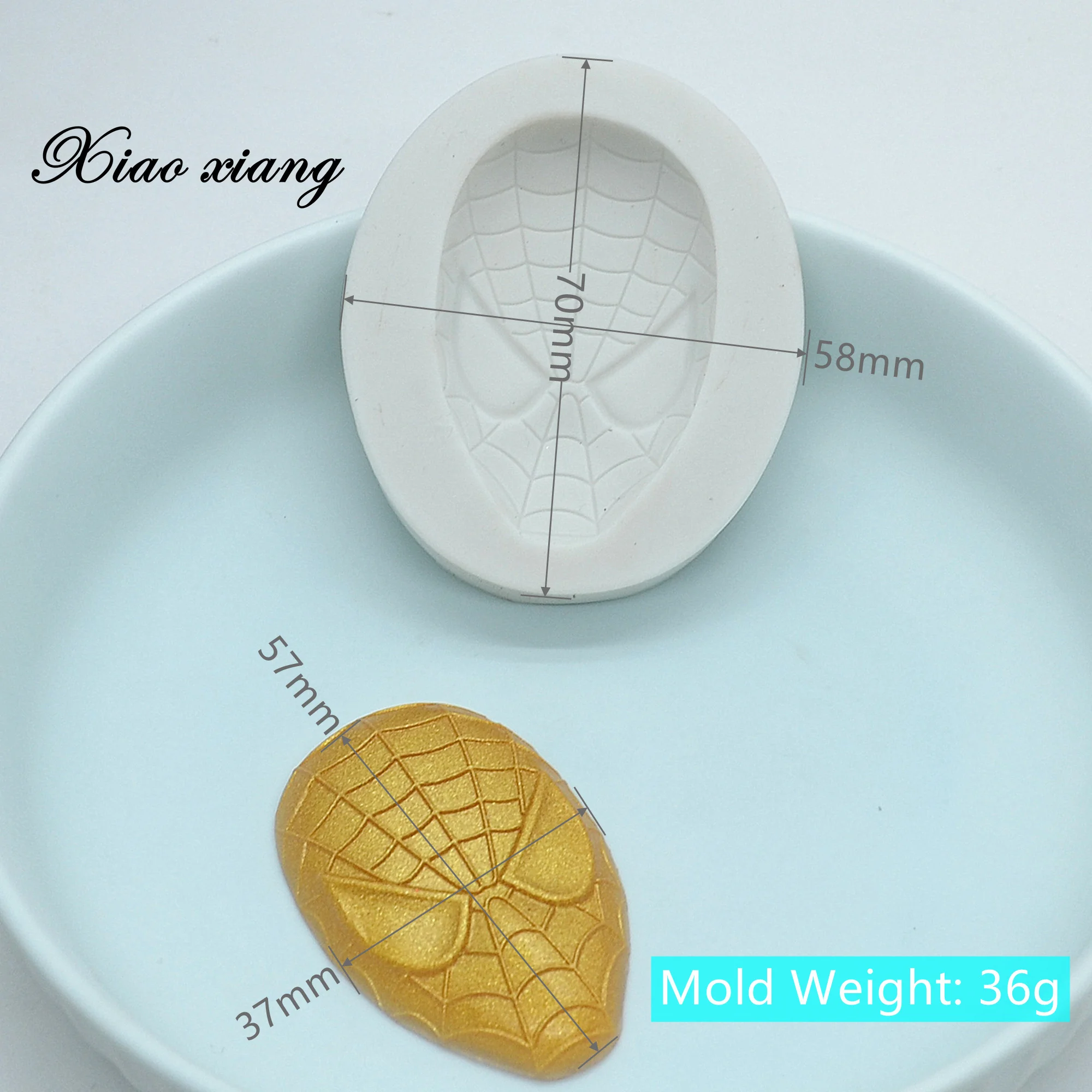 Escudo Hammer Mask Silicone Mold, Fondant Cake Decoração Ferramentas, Pastelaria Cozinha Baking Acessórios, Bakeware, M2082, 3 Pcs