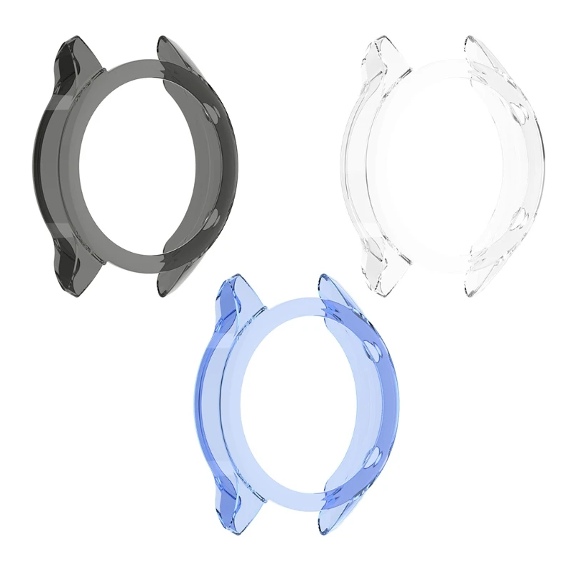 Ultra-Slim Soft TPU Watch Case Skin Shell Protective Cover Sleeve for -Xiaomi Mi Watch Color Sports Edition