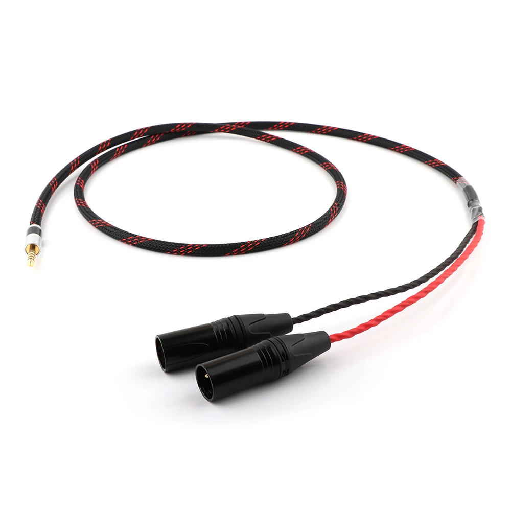 High Quality 4.4MM Balanced To 2xXLR Male or Female Upgraded Cable For pha2a wm1a 1z zx300a