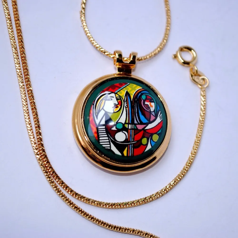 Enamel Pendant European and American style cloisonne process 005