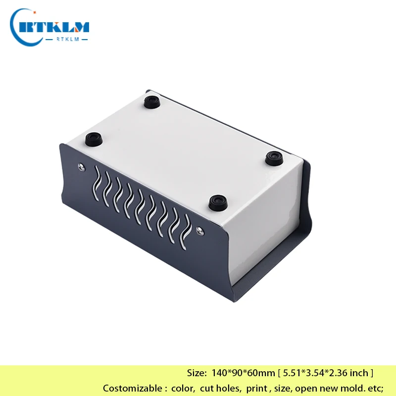 Iron junction box desktop metal instrument enclosure Iron enclosure DIY custom electrical box Iron instrument case 140*90*60mm