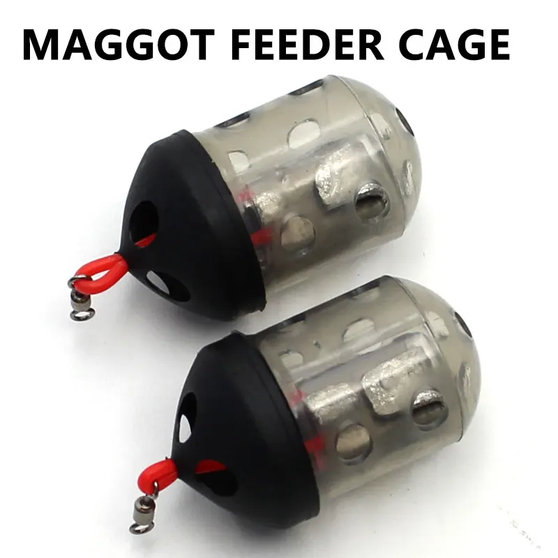 

Carp Fishing Accessories Bait Maggot Feeder Cage For Maggot Groundbait Basket Fill Lure Carp Feed Tool Elastic Pesca Cage Tackle