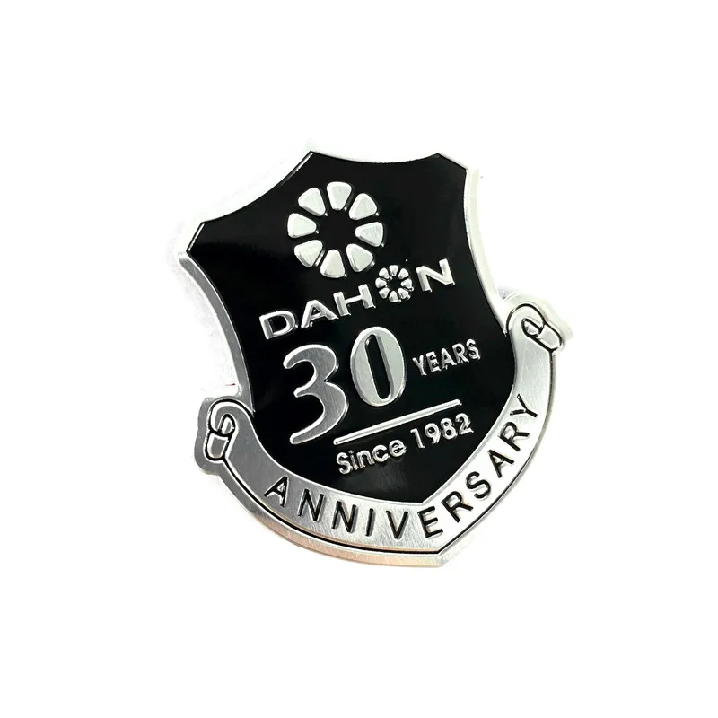 Bicycle Stickers Original For Dahon-30 Years Commemorative Edition Logo Folding Bike Aluminum Alloy Sticker Logo