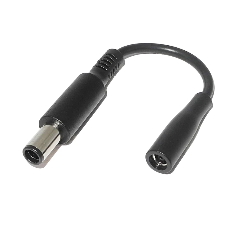 4.5x3.0mm 여성 7.4x5.0mm 남성 플러그 변환기 Dell 노트북 충전기 케이블 코드 용 Dc 전원 공급 장치 어댑터 커넥터
