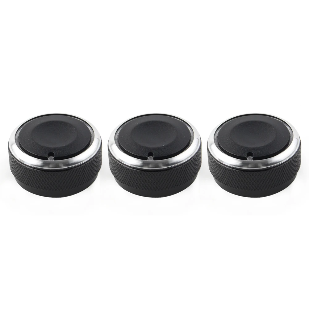 3Pcs Car Air Condition A/C Panel Control Switch Knob Cover For MAZDA 3 M3 Mazda3 2004 2005 2006 2007 2008 2009