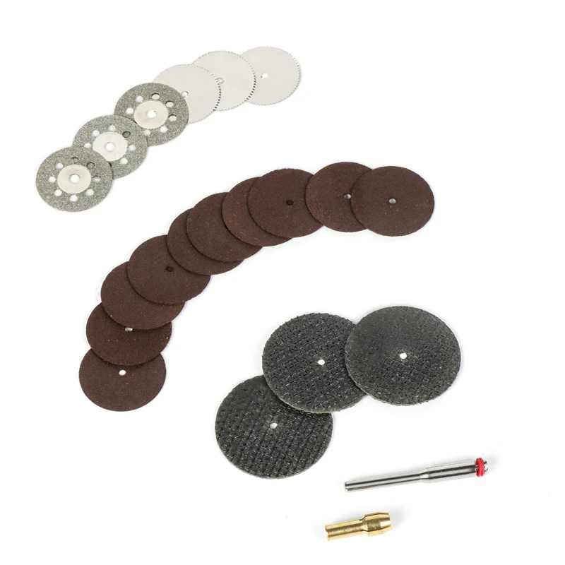 21 Buah/Lot Alat Putar Aksesori Kayu Dremel Aksesoris Mini Bor Bit Set dengan 3.2Mm Mandrel