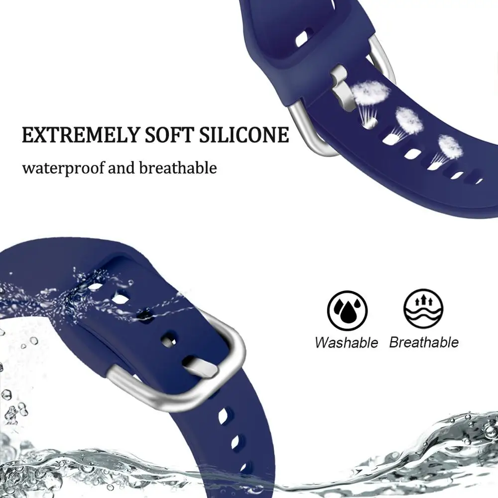 Pulseira de silicone para Haylou Solar Plus, pulseira GT3, pulseiras esportivas, Gs4 Plus, RS3, LS04, GS, cinto LS05S, 20mm, 22mm