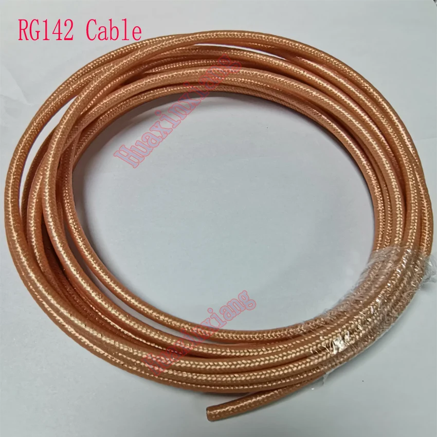 5meters/Lot RG142/RG400/RG316D/RG316/RG178 RF Coaxial Antenna Wire Cable Silver-plated Brown/Blue Color