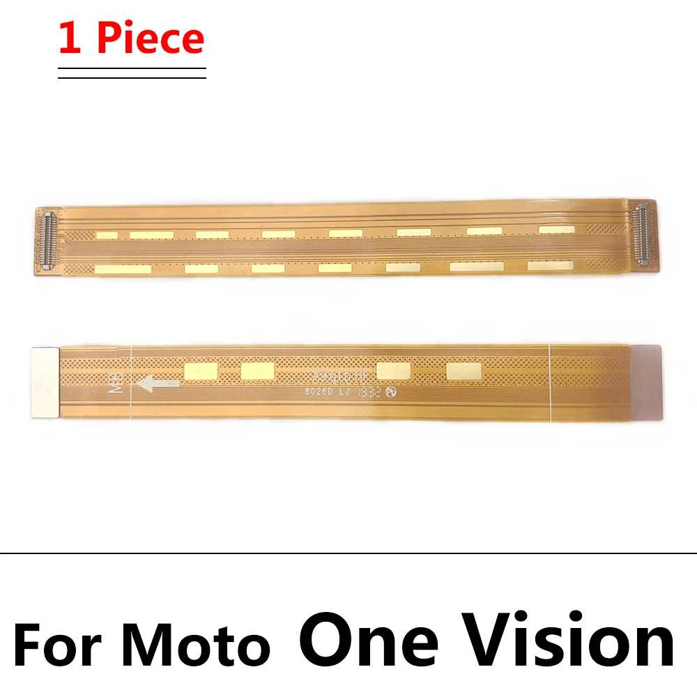 10Pcs,New Main FPC Display Connect Mainboard Flex Cable Ribbon For Moto G54 G52 G 5G 2022 G9 Power Play E7 Plus One Macro Fusion