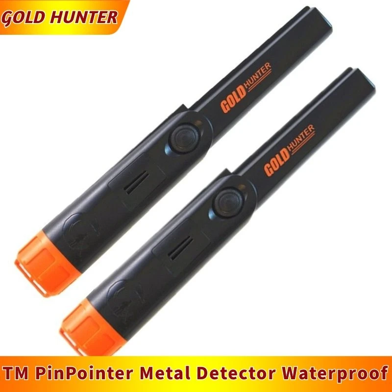 cacador de ouro tm a prova dpinagua pinpointer detector de metais subterraneo ouro detector de metais pinpointer com coldre 01