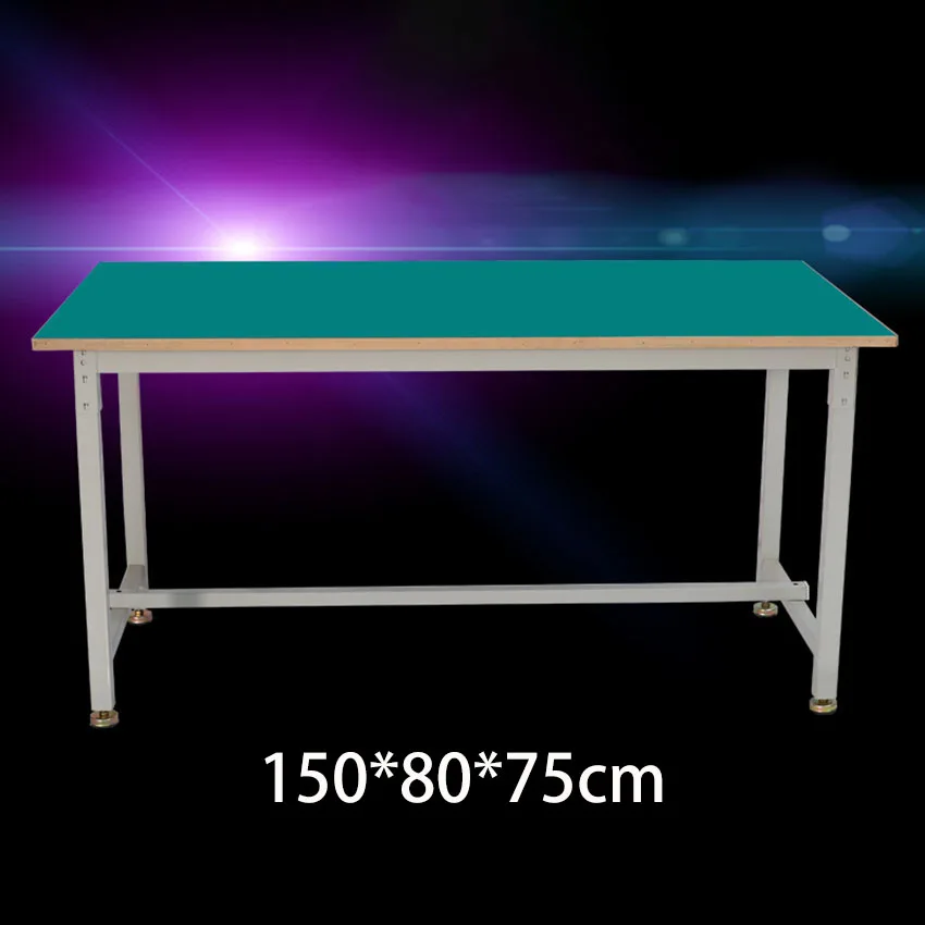 

150×80×75CM Electronic Processing Table Anti-Static Working Experimental Testing Table Assembly Operating Packing Testing Table