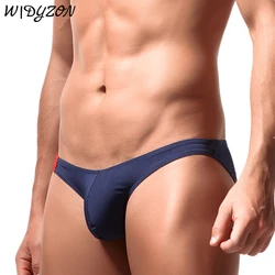 Mesh Sexy Underwear Men Briefs Breathable Solid Briefs Jockstraps Cuecas Masculina Low Waist Male Panties Mens Bikini Briefs