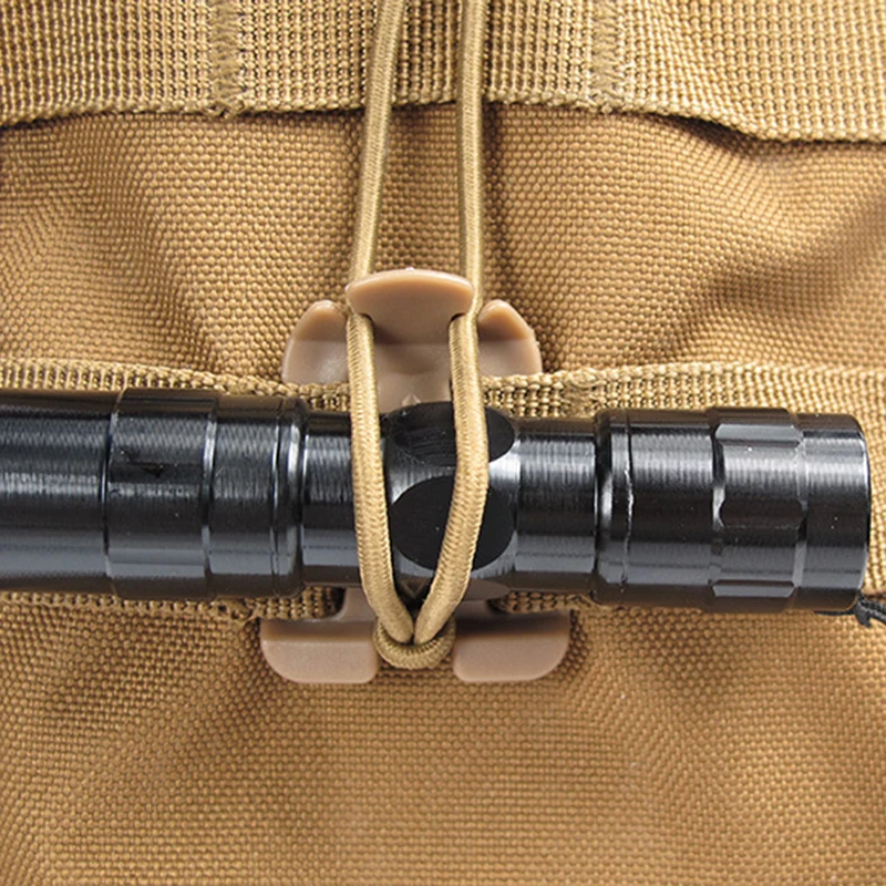 Mosquetón D Clip Molle cincha EDC grillete Grill hebilla para mochila escalada caminata montaña campamento cierre a presión al aire libre K1Z2