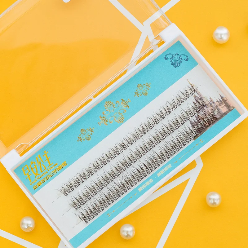 3 Rijen Van Valse Eyeslashes Persoonlijke Wimper Professionele Make Individuele Cluster Wimpers Enten Fake Eye Lash Extension