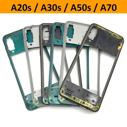 Новый корпус средняя рамка средняя пластина крышка для Samsung A20S 207F A30S A307F A50S A507F A70 A705F A30 A305F