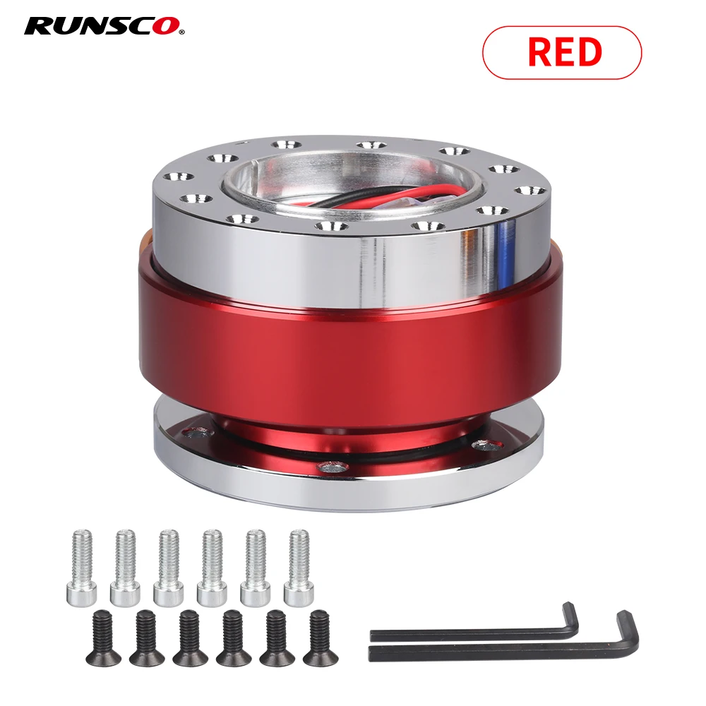 Universal Auto Tuning Lenkrad Quick Release Hub Adapter Snap Off Boss Kit Auto Zubehör – Detail 9