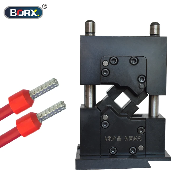 BORX Cabo Fio Terminal Crimper Molde Horizontal OTP Terminal Máquina de Friso Aplicador Para XH2.54/1.25/SM/3.96/5557/PH2.0