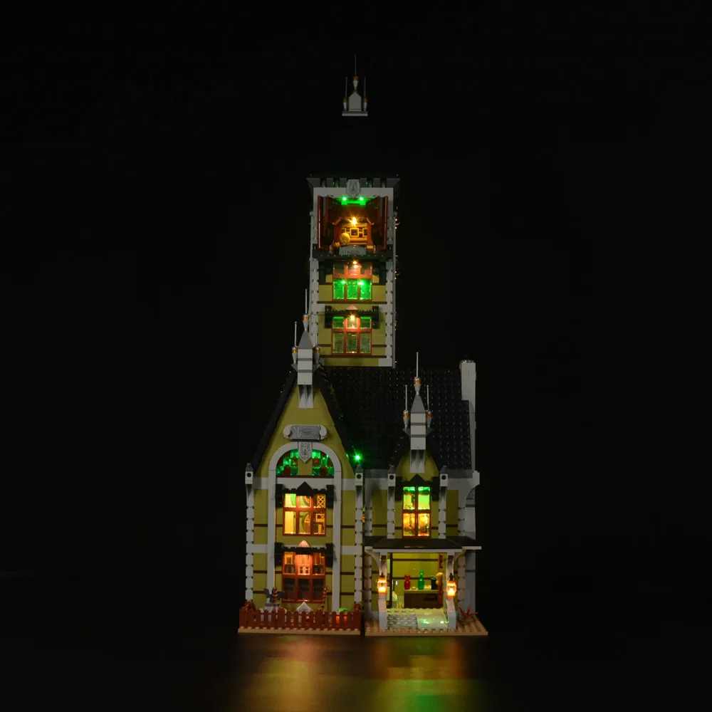 Led Light Kit สำหรับ10273 Haunted House DIY ชุดของเล่น (ไม่รวมบล็อก)