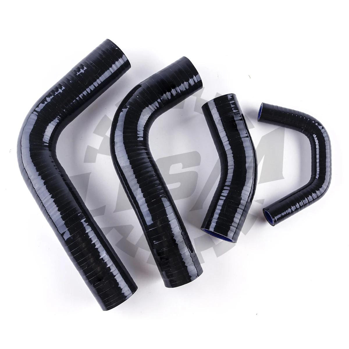 

4PCS Fit Toyota Landcruiser FJ80 3F-E 3F 4.0L 1990 1991 1992 Radiator Hose Silicone