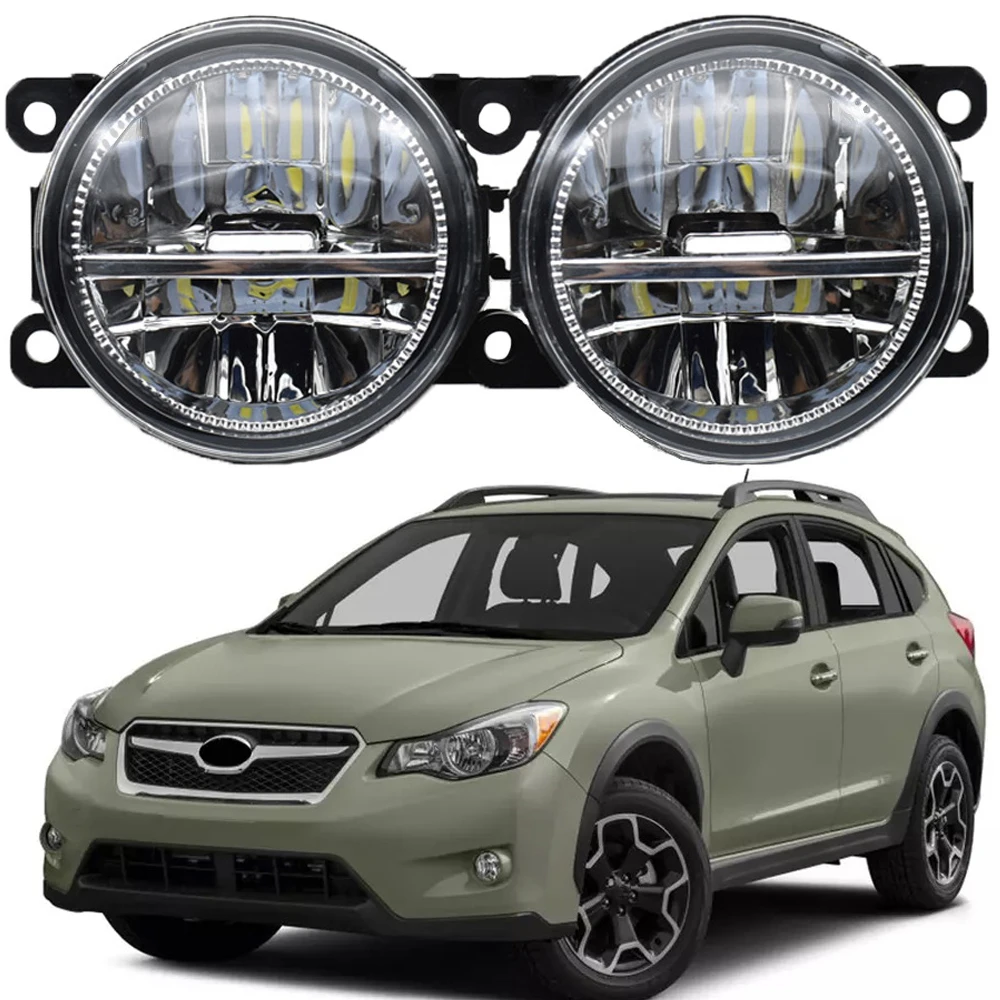 

Car DRL H11 12V For Subaru XV Crosstrek 2013 2014 2015 Fog Lights Assembly Fog Lights