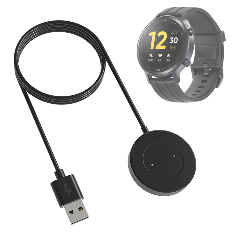 Smartwatch Dock Charger Adapter USB Charging Cable Power Charge Cord Stand for Realme Watch S RMA207 Smart Accessories