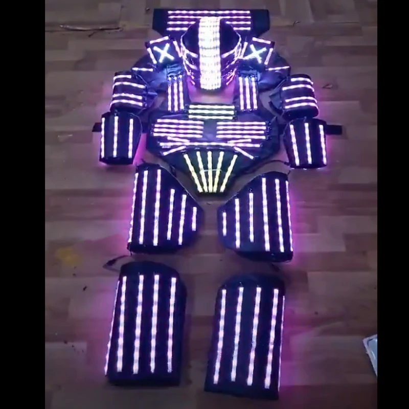 LED Robot suits/LED Costume /LED Clothing/Light suits/  Kryoman robot/ david robo 2019