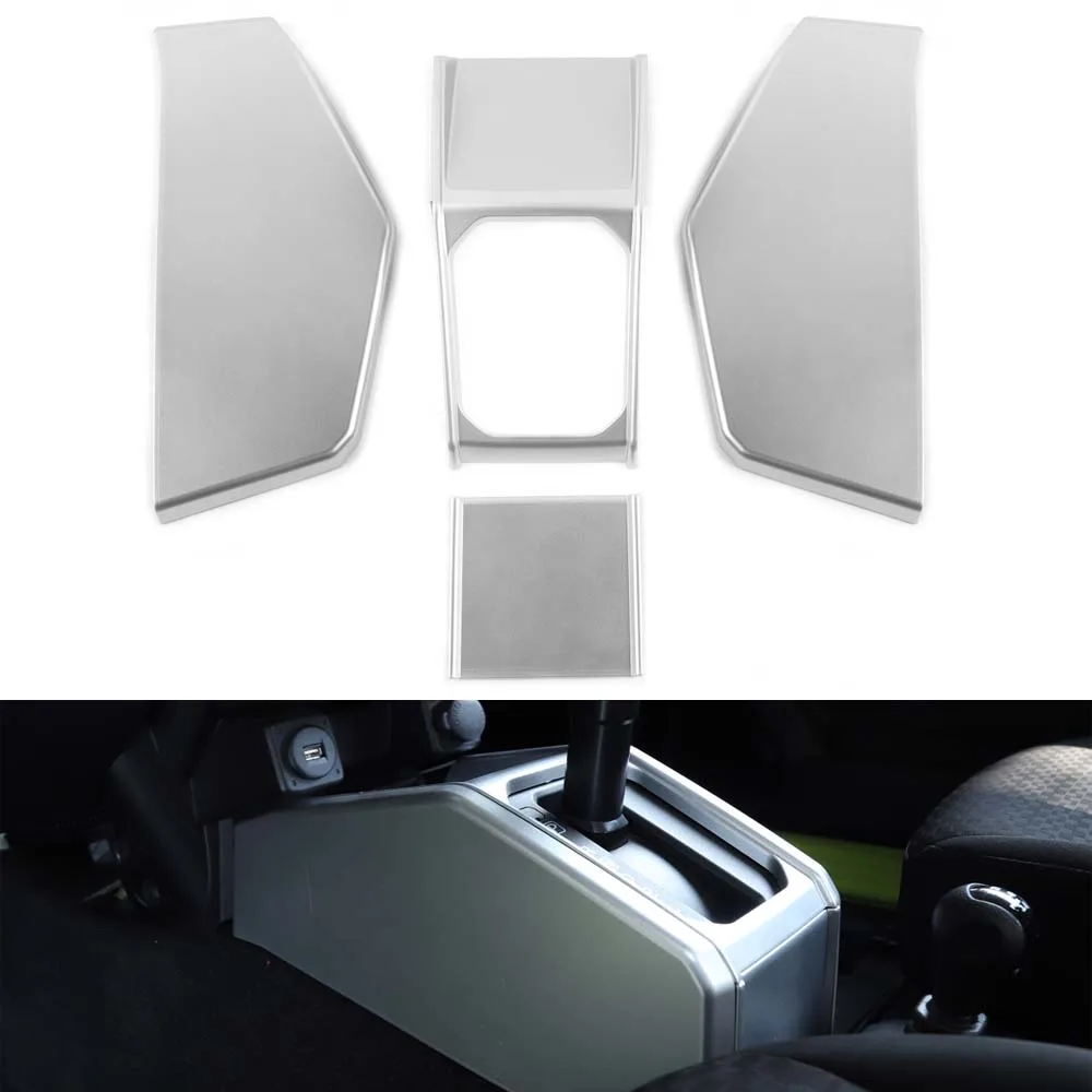 

Car Gear Shift Panel Cover Stickers Trim For Suzuki Jimny 2019+ Interior Auto Accessories Molding