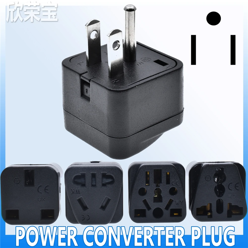 

Universal Italy Switzerland India UK US AU to EU German Russia AC Power Socket US American Plug Travel Charger Adapter Converter