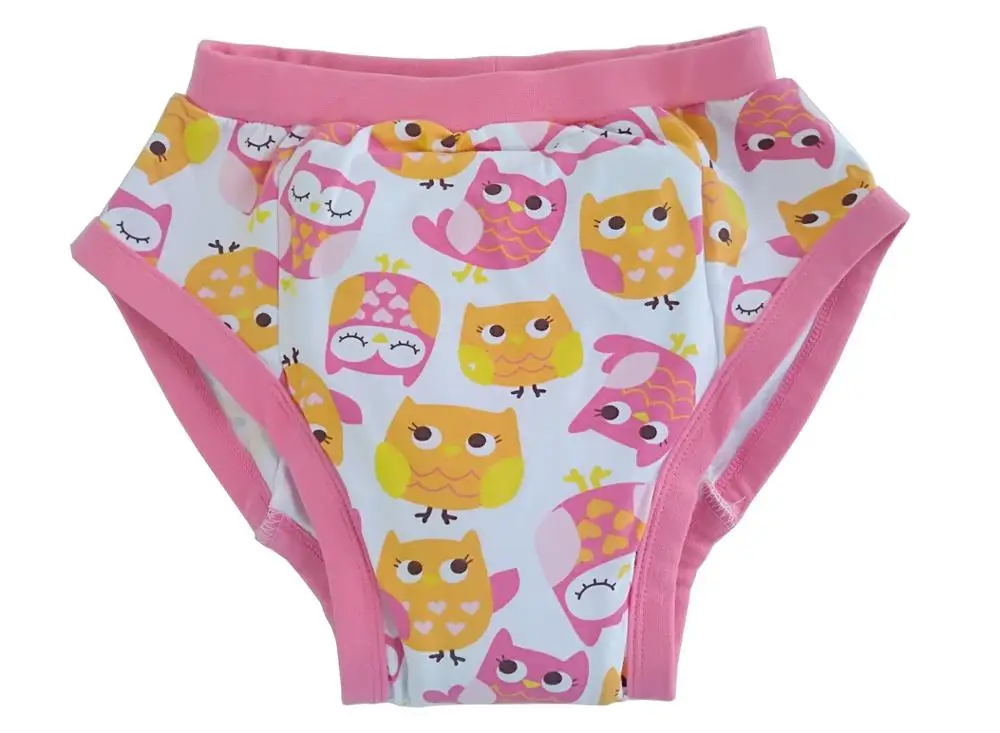 Adult Printed owl training pants/Adult baby brief with padding inside/ABDL training pants/adult training pant/abdl pant