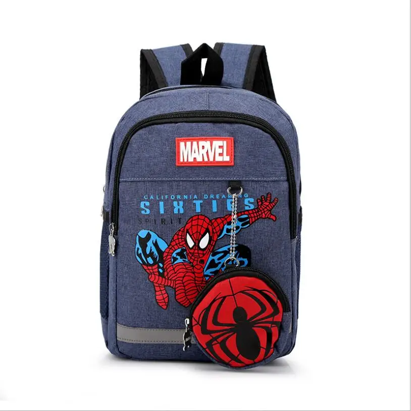 Fashion Captain America Children School Bags Cartoon Backpack Baby Toddler Kids Book Bag Kindergarten Boy Girl Backpack