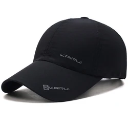 New Outdoor Sport Running Baseball cap Breathable Quick-drying Summer Visor Cap For Men Women Snapback Hat dad hat
