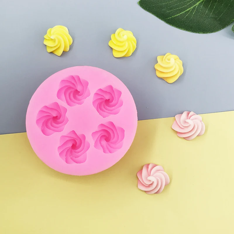 Daisy Flower Shape Silicone Mold Pastry Cupcake Chocolate Soap Candle Bakeware Mould Fondant Cake Sugarcraft Decoration Tool