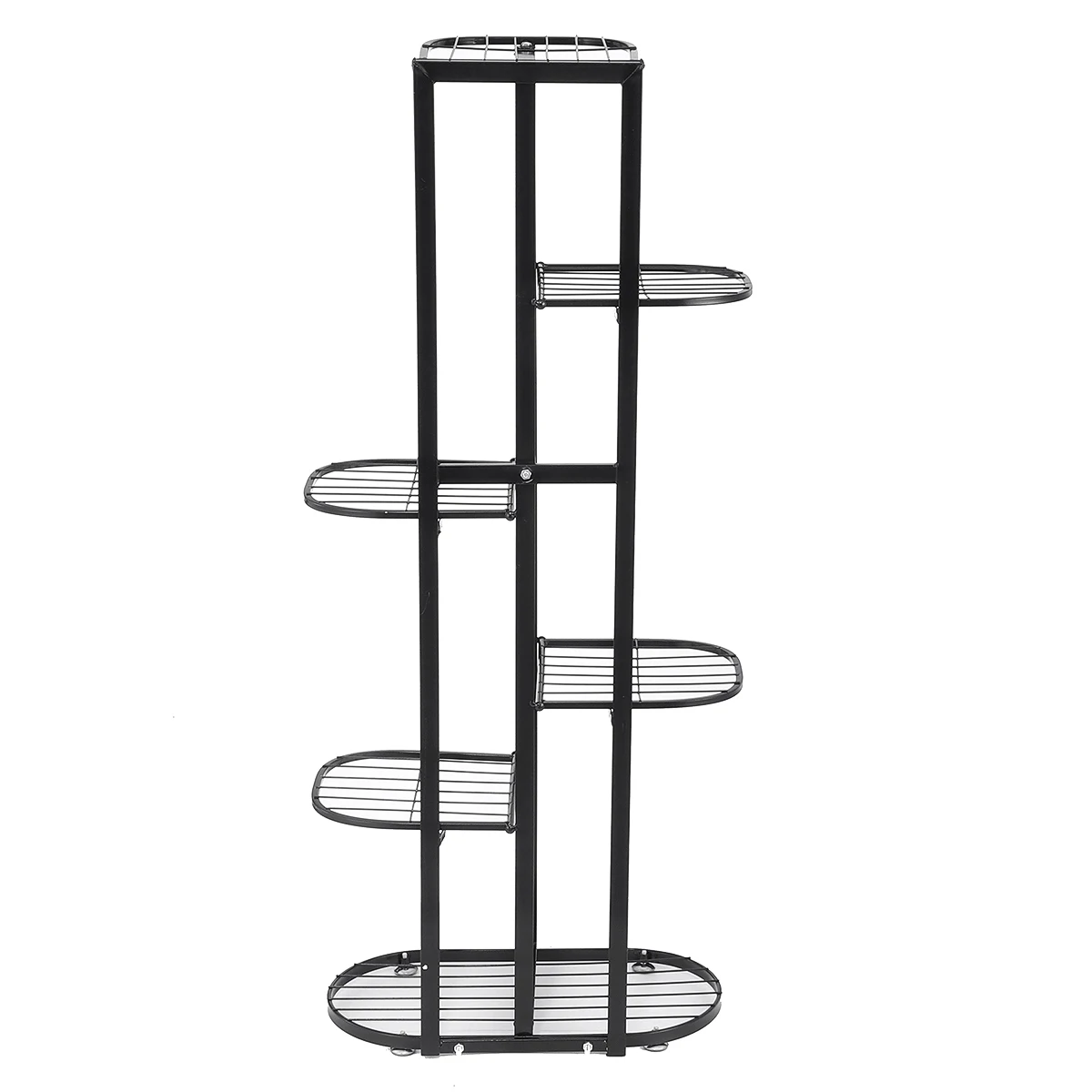 1pcs Plant Shelves Iron Potted Flower Plant Stand Rack Multiple Flower Pot Holder Shelf Indoor Outdoor Planter Display Organizer
