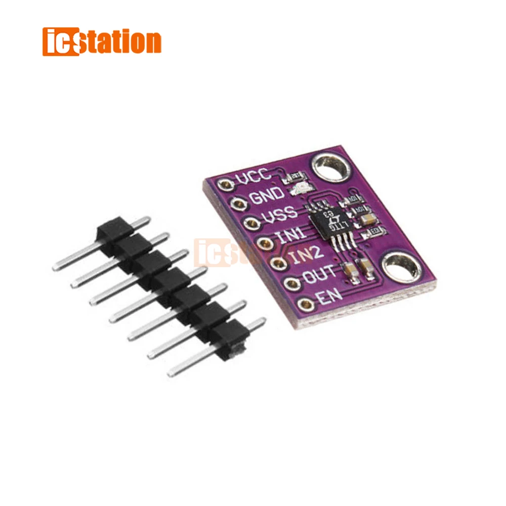 LTC1966 Precision Micropower, DS RMS-to-DC Converter module Accurate Micropower Delta Sigma RMS to DC Converter breakout board