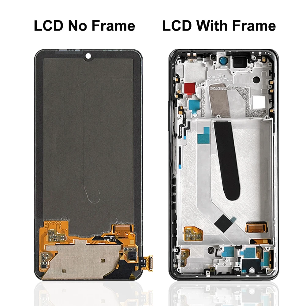 6.67\'\' AAA Quality Display For Xiaomi Poco F3 M2012K11AG LCD Screen Frame+Touch Screen Digitizer For Pocophone F3 Display