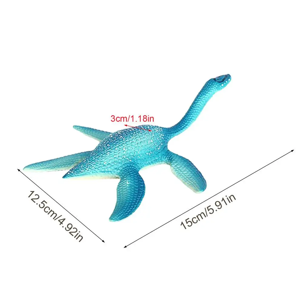 Modello di dinosauro giocattoli educativi biologici plastica simulata plesiosauro modello di dinosauro bambini giocattolo per bambini regalo per